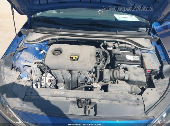 5NPD74LF2LH600644 2020 HYUNDAI ELANTRA Blue უკანა ხედი