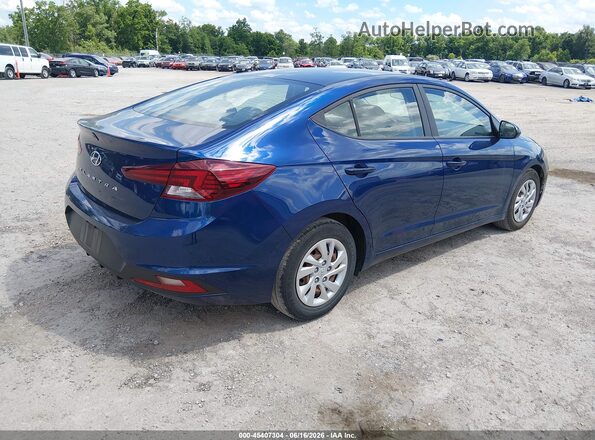 5NPD74LF2LH601311 2020 HYUNDAI ELANTRA Blue Rear right