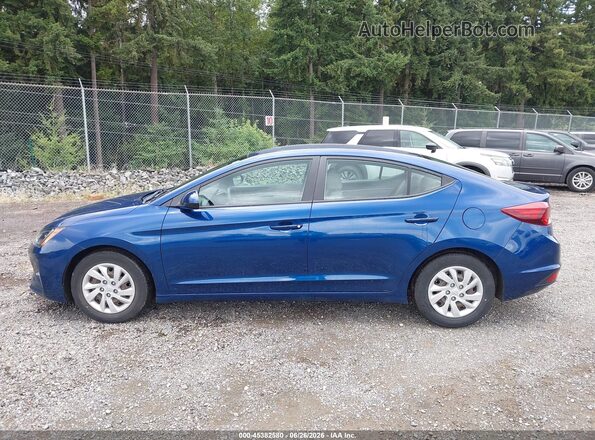 5NPD74LF2LH601325 2020 HYUNDAI ELANTRA Dark Blue Widok wnętrza 360 stopni