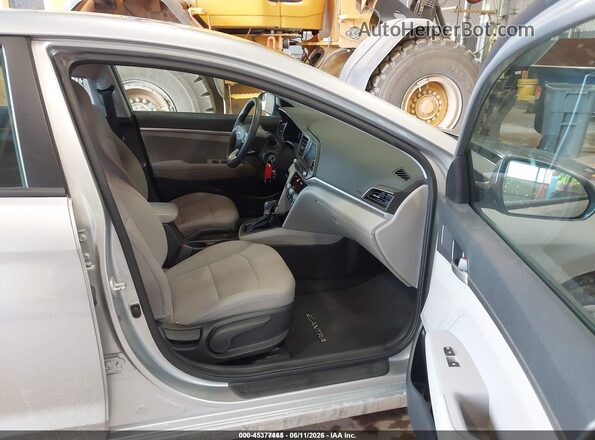 5NPD74LF2LH602359 2020 HYUNDAI ELANTRA Silver Вид салону спереду
