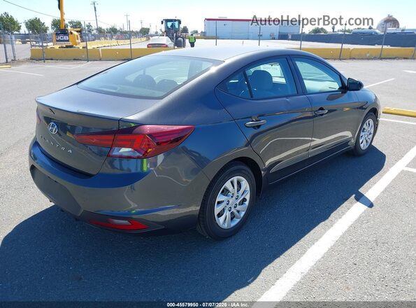 5NPD74LF2LH603446 2020 HYUNDAI ELANTRA Gray Задня права чверть