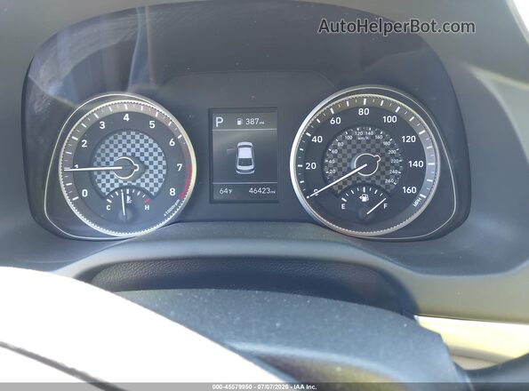 5NPD74LF2LH603446 2020 HYUNDAI ELANTRA Gray Вид задніх сидінь