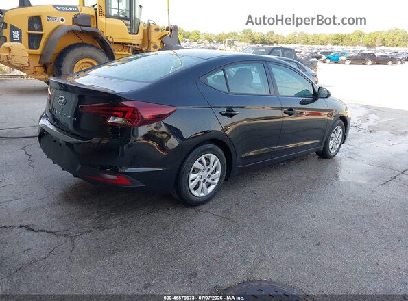 5NPD74LF2LH607027 2020 HYUNDAI ELANTRA Черный Задняя правая четверть