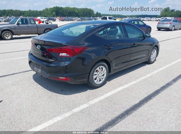 5NPD74LF2LH607030 2020 HYUNDAI ELANTRA Черный Задняя правая четверть
