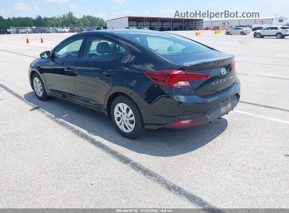 5NPD74LF2LH607030 2020 HYUNDAI ELANTRA Черный Задняя левая четверть