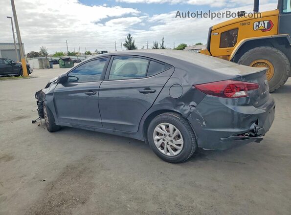 5NPD74LF2LH608341 2020 HYUNDAI ELANTRA Gray Rear left