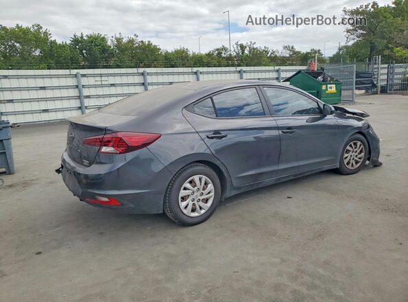 5NPD74LF2LH608341 2020 HYUNDAI ELANTRA Gray Rear right