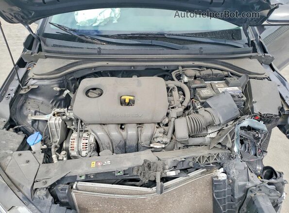 5NPD74LF2LH608341 2020 HYUNDAI ELANTRA Gray Rear interior view