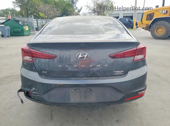 5NPD74LF2LH608341 2020 HYUNDAI ELANTRA Gray Rear view
