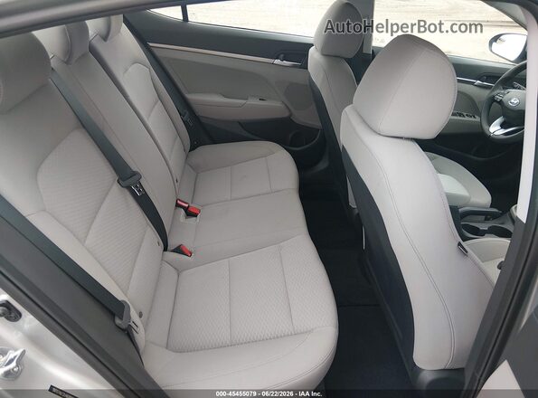 5NPD74LF2LH608890 2020 HYUNDAI ELANTRA Silver VIN კოდის სტიკერის ხედი