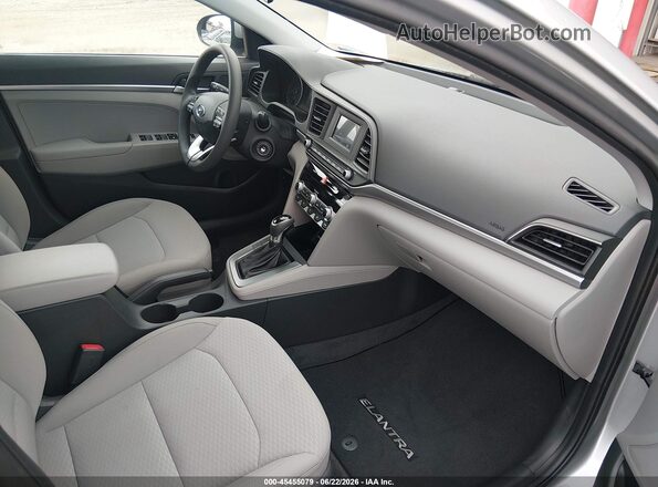 5NPD74LF2LH608890 2020 HYUNDAI ELANTRA Silver წინა სალონის ხედი