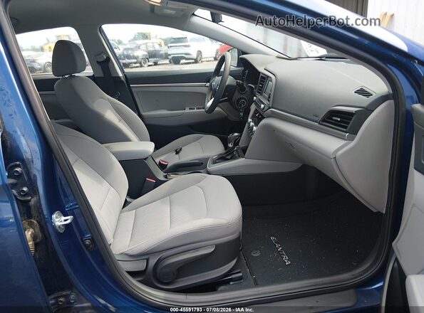5NPD74LF2LH609974 2020 HYUNDAI ELANTRA Blue Vista interior delantera