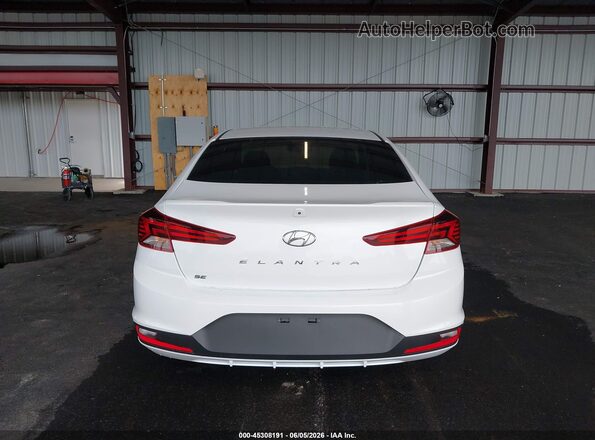 5NPD74LF2LH610817 2020 HYUNDAI ELANTRA White 