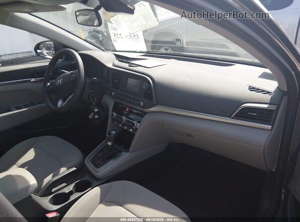 5NPD74LF2LH612048 2020 HYUNDAI ELANTRA Black Սալոնի դիմացի տեսք