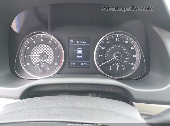5NPD74LF2LH612308 2020 HYUNDAI ELANTRA Blue Vista de los asientos traseros