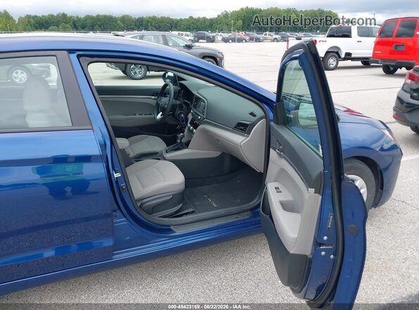 5NPD74LF2LH612308 2020 HYUNDAI ELANTRA Blue Vista interior delantera