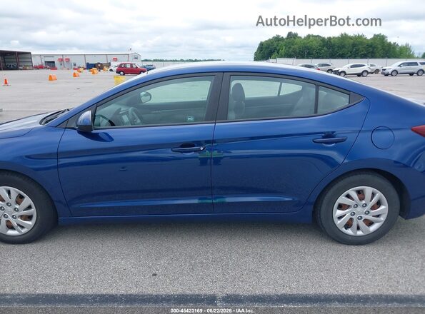 5NPD74LF2LH612308 2020 HYUNDAI ELANTRA Blue Vista interior de 360 grados