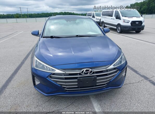 5NPD74LF2LH612308 2020 HYUNDAI ELANTRA Blue Vista del cuadro de instrumentos