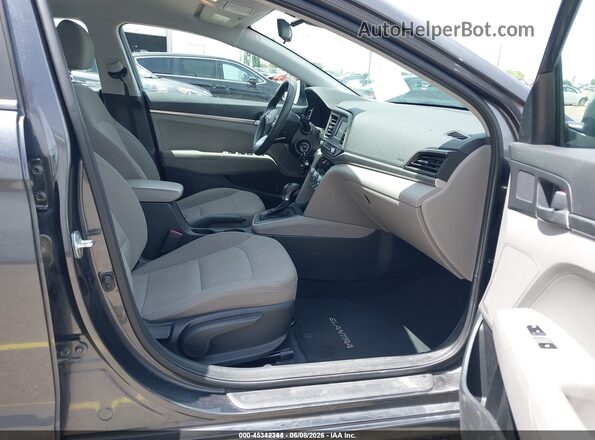 5NPD74LF2LH612924 2020 HYUNDAI ELANTRA Серый Вид салона спереди