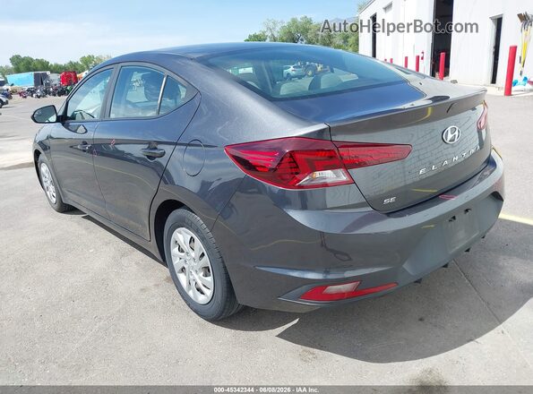 5NPD74LF2LH612924 2020 HYUNDAI ELANTRA Серый Задняя левая четверть
