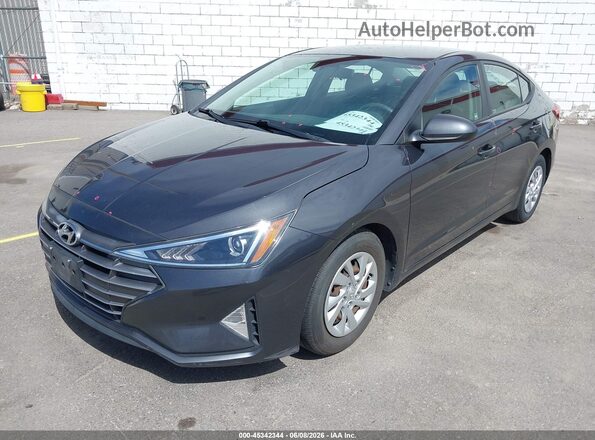 5NPD74LF2LH612924 2020 HYUNDAI ELANTRA Серый Передняя левая четверть