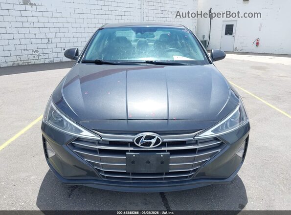 5NPD74LF2LH612924 2020 HYUNDAI ELANTRA Серый Вид щитка приборов