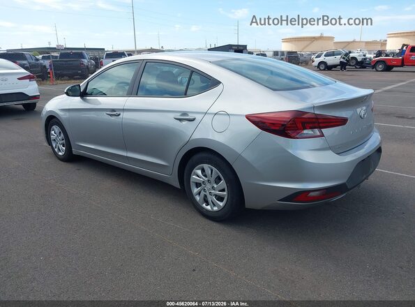 5NPD74LF2LH613183 2020 HYUNDAI ELANTRA Серебряный Задняя левая четверть
