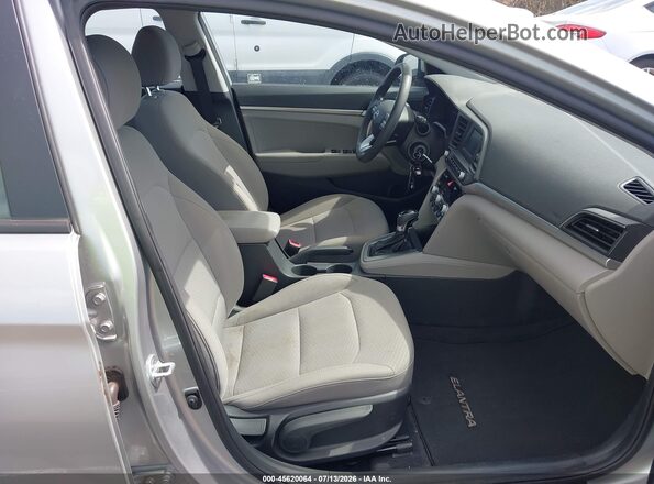 5NPD74LF2LH613183 2020 HYUNDAI ELANTRA Серебряный Вид салона спереди