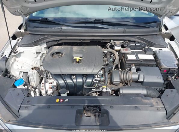 5NPD74LF2LH613183 2020 HYUNDAI ELANTRA Серебряный Вид сзади