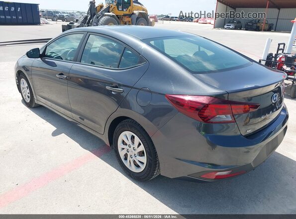 5NPD74LF2LH613202 2020 HYUNDAI ELANTRA Gray Задня ліва чверть
