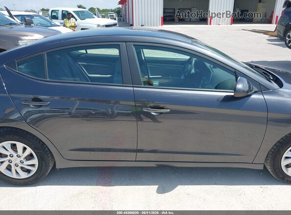 5NPD74LF2LH613202 2020 HYUNDAI ELANTRA Gray Вид задньої частини салону
