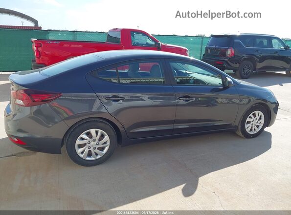 5NPD74LF2LH613278 2020 HYUNDAI ELANTRA Gray 
