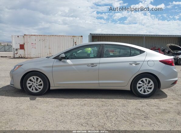 5NPD74LF2LH613622 2020 HYUNDAI ELANTRA Серебряный Панорамный вид салона 360°