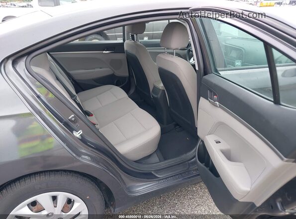 5NPD74LF2LH613751 2020 HYUNDAI ELANTRA Gray Вид наклейки з VIN-кодом