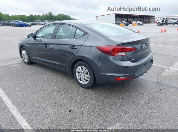 5NPD74LF2LH613751 2020 HYUNDAI ELANTRA Gray Задня ліва чверть