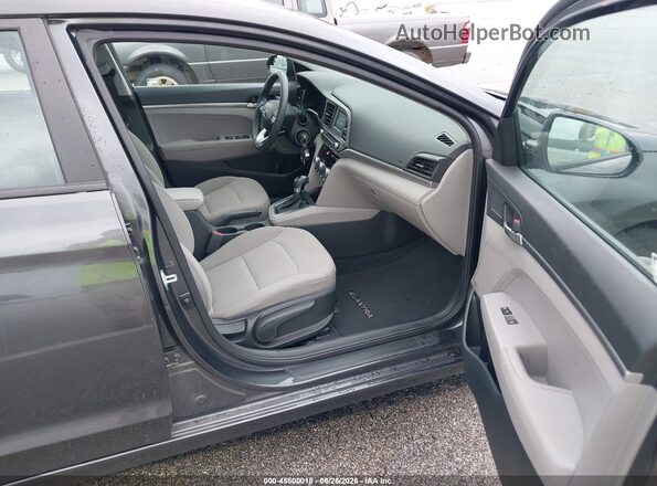 5NPD74LF2LH613751 2020 HYUNDAI ELANTRA Gray Вид салону спереду