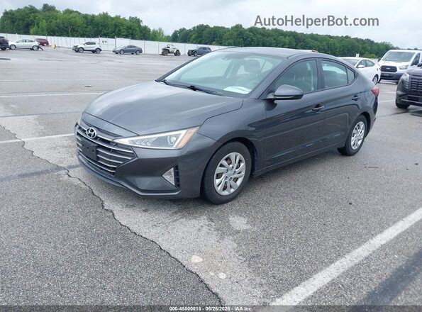5NPD74LF2LH613751 2020 HYUNDAI ELANTRA Gray Передня ліва чверть
