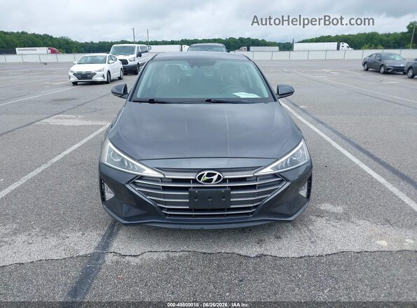 5NPD74LF2LH613751 2020 HYUNDAI ELANTRA Gray Вид щитка приладів