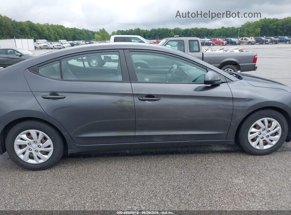 5NPD74LF2LH613751 2020 HYUNDAI ELANTRA Gray Вид задньої частини салону