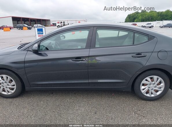 5NPD74LF2LH613751 2020 HYUNDAI ELANTRA Gray Панорамний вид салону 360°