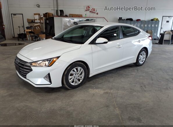 5NPD74LF2LH613782 2020 HYUNDAI ELANTRA White Przód lewy