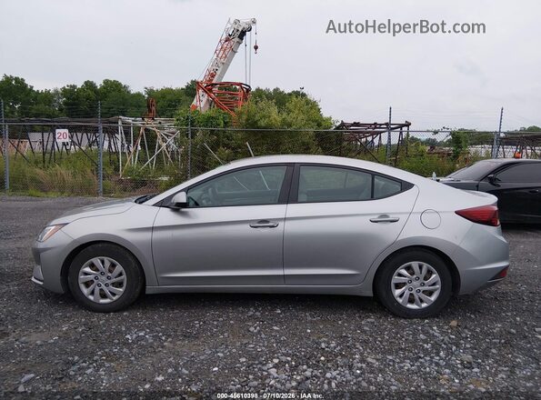5NPD74LF2LH614043 2020 HYUNDAI ELANTRA Серебряный Панорамный вид салона 360°