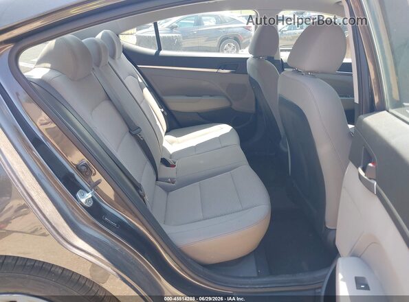 5NPD74LF2LH614110 2020 HYUNDAI ELANTRA Silver VIN კოდის სტიკერის ხედი