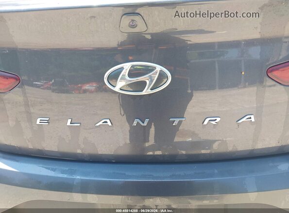 5NPD74LF2LH614110 2020 HYUNDAI ELANTRA Silver ხელსაწყოთა პანელის ხედი