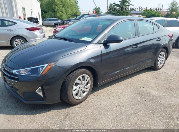 5NPD74LF2LH614897 2020 HYUNDAI ELANTRA Gray Vista tres cuartos delantera izquierda