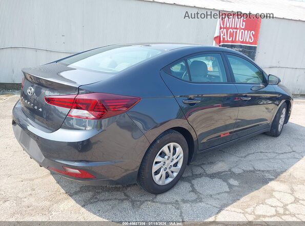 5NPD74LF2LH614897 2020 HYUNDAI ELANTRA Gray Trasero derecho