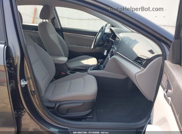 5NPD74LF2LH614897 2020 HYUNDAI ELANTRA Gray Vista interior delantera