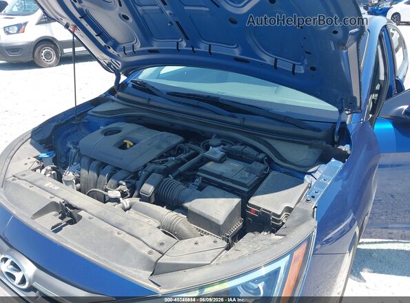 5NPD74LF2LH615872 2020 HYUNDAI ELANTRA Синий Вид сзади