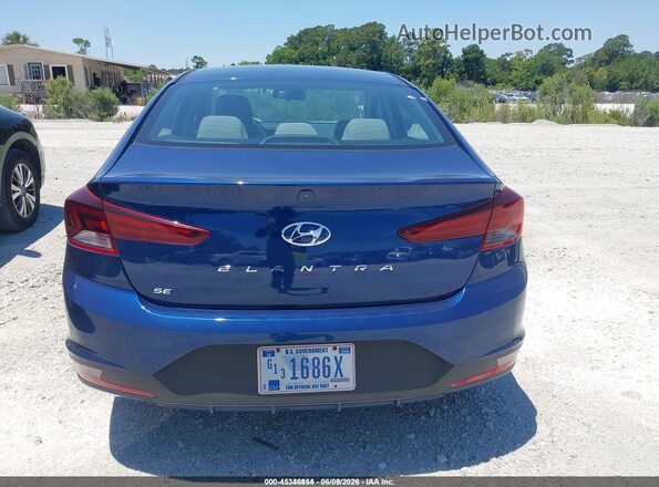 5NPD74LF2LH615872 2020 HYUNDAI ELANTRA Синий 