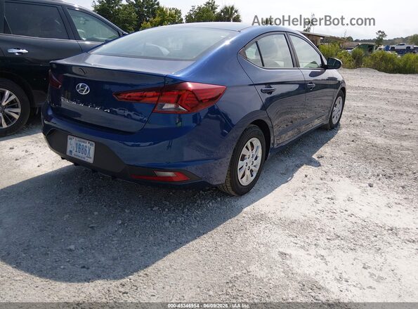5NPD74LF2LH615872 2020 HYUNDAI ELANTRA Синий Панорамный вид салона 360°